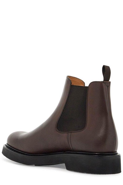 Round Toe Chelsea Boots