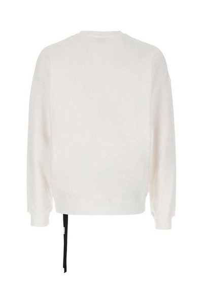 White Cotton Sweatshirt