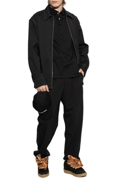 Logo Embroidered Polo Shirt