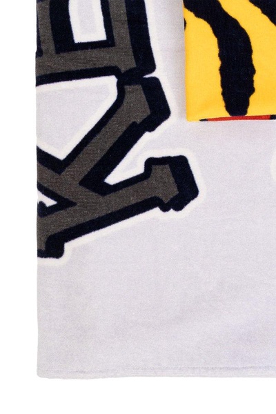 Logo Printed Beach Towel