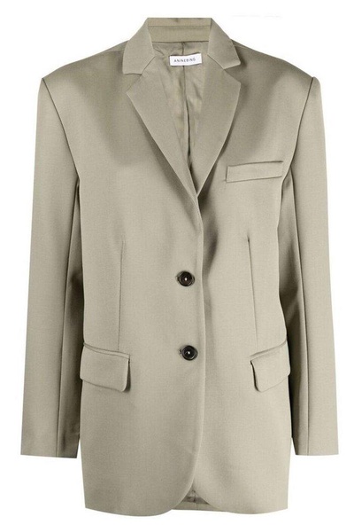 Quinn Buttoned Oversize Blazer