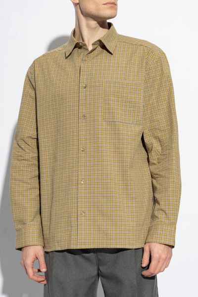 A.P.C. Plaid pattern shirt