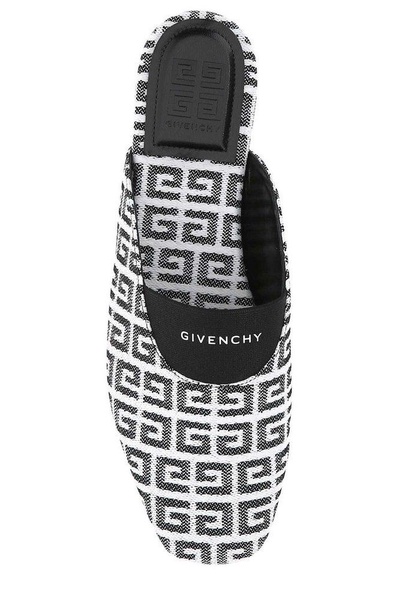 Givenchy Women Embroidered Fabric 4G Slippers