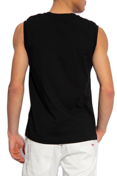 T-isco-div Logo Printed Tank Top