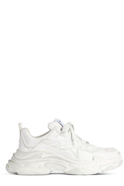 Balenciaga Men Men`S Triple S Sporty Sneaker In White