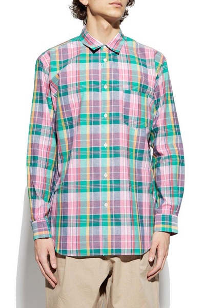 Comme des Garcons Shirt Checkered pattern shirt