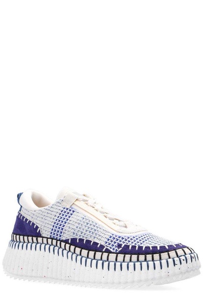 CHLOÉ Nama Sneaker in Lower-Impact Mesh for Women