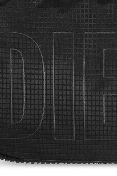 Zip-d-zip-d Logo Printed Shoulder Bag