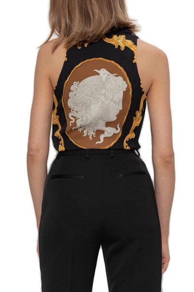 Versace Patterned bodysuit