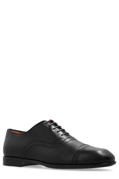 Toe Cap Oxford Shoes