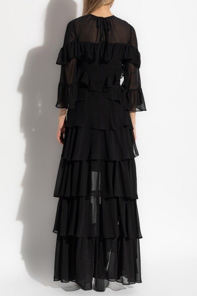 AllSaints Ruffled dress Nat