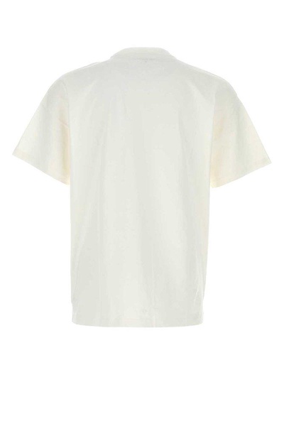 White Cotton S/s Fragment Pocket T-shirt