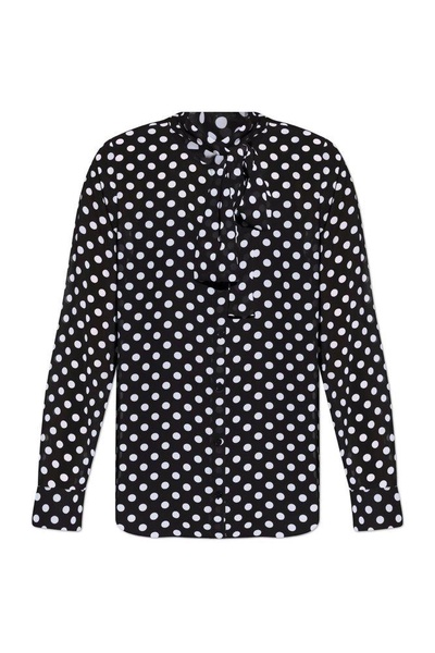 Michael Michael Kors Polka dot pattern shirt