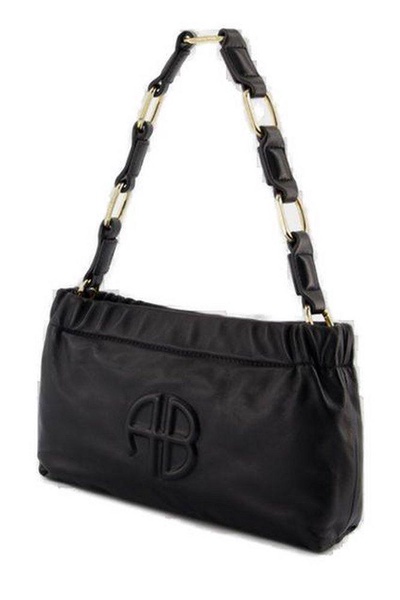 Kate Logo Embossed Small Shoulder Bag