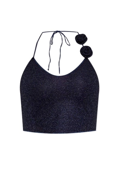 Oseree Top with floral motif