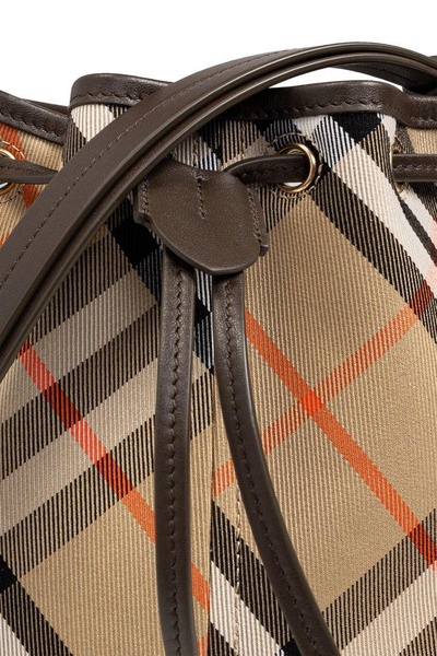 Burberry Check jacquard bucket bag
