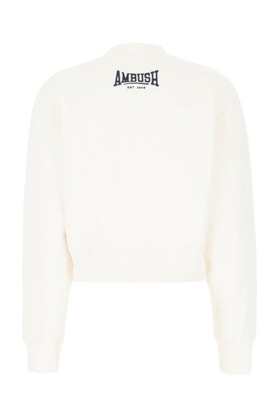 Ivory Cotton Sweatshirt