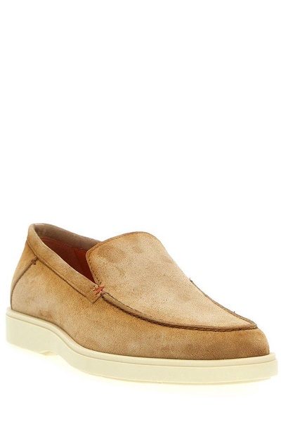 Suede Loafers