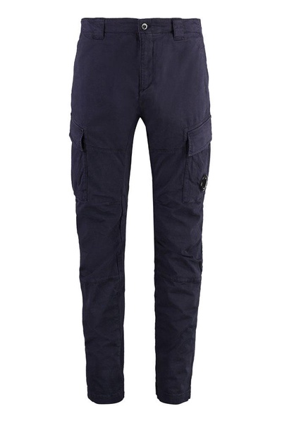 Lens-detailed Tapered-leg Cargo Pants Pants
