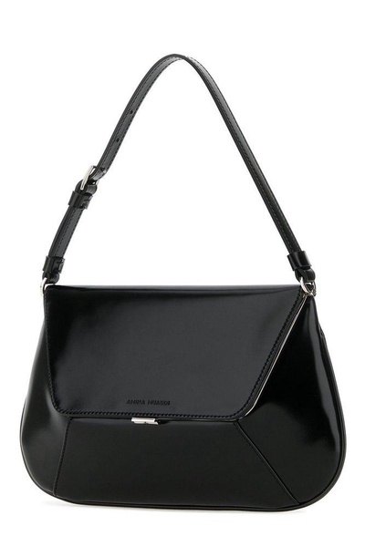 Ami Spazzolato Black Silver Hardwa