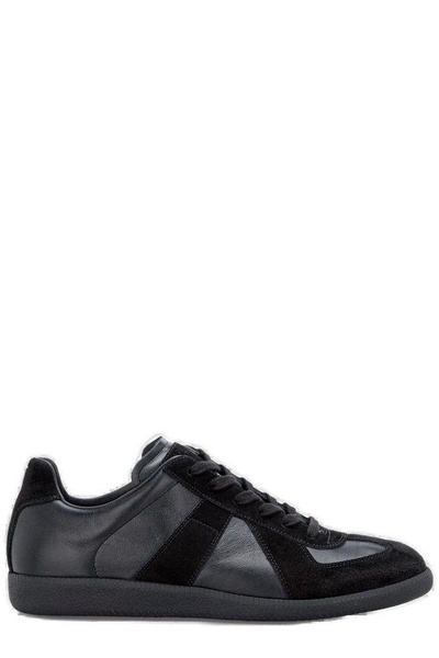 Men's Replica Leather Suede Low-Top Sneakers