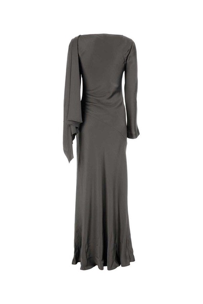 Elegant Satin Long Dress
