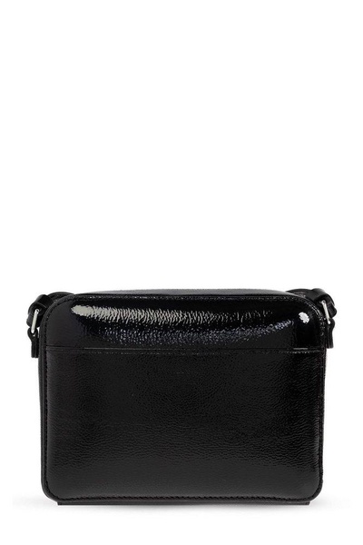 Courreges Shoulder bag with logo appliqué