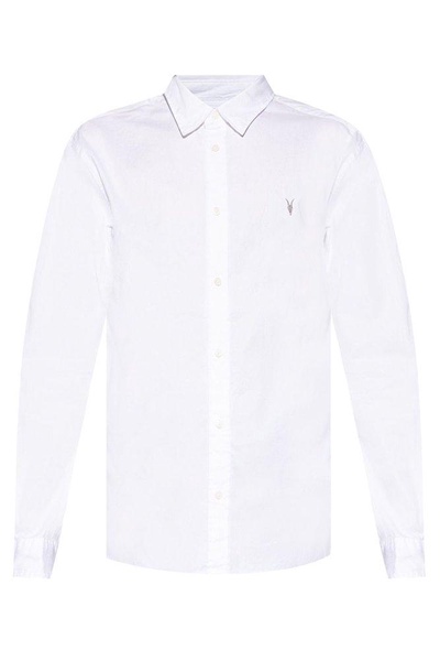 AllSaints 'Hawthorne' shirt with logo