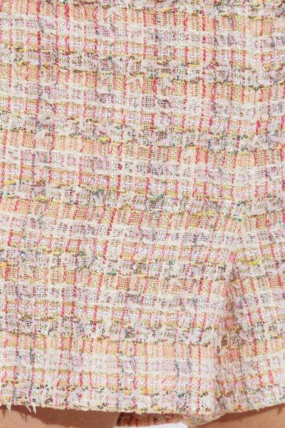 Versace Tweed shorts with lurex thread