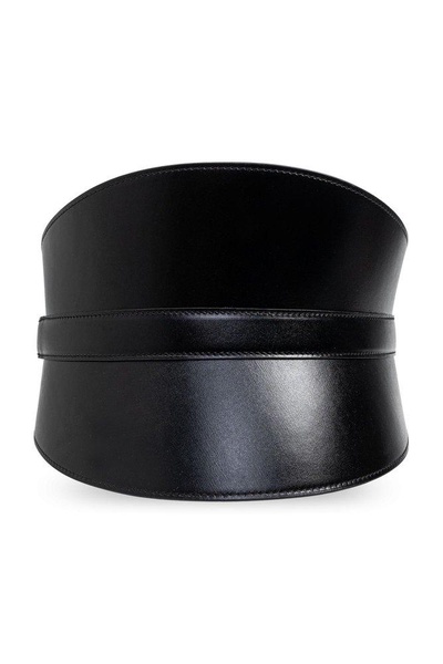 Leather belt