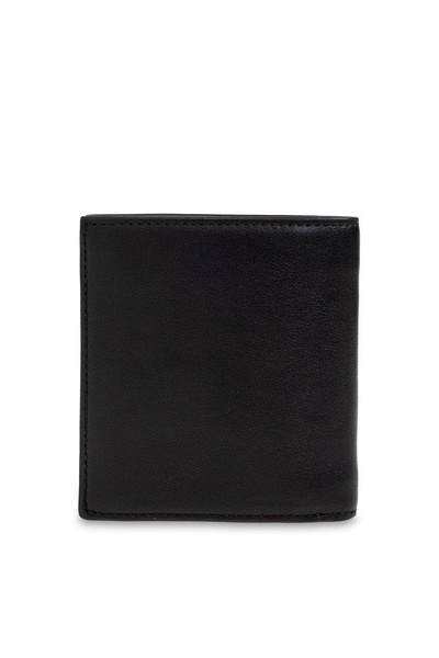 Varsity Logo Detailed Mini Wallet