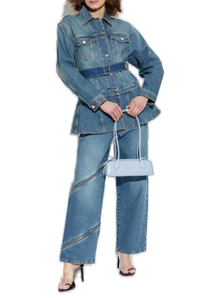 Alaia Jeans with decorative zipper