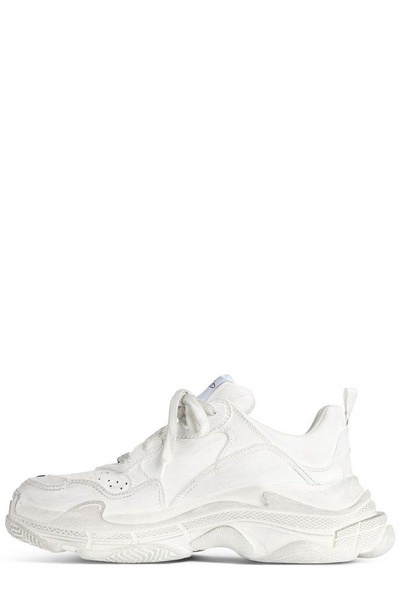 Balenciaga Men Men`S Triple S Sporty Sneaker In White