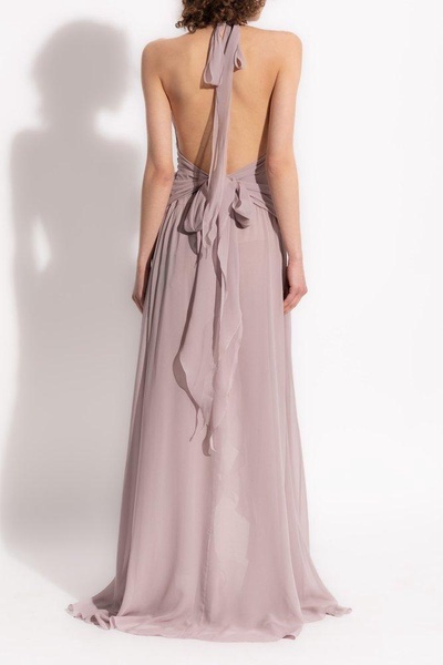 Blumarine Silk dress with open back