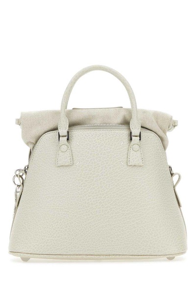 Maison Margiela Women Chalk Leather Mini 5Ac Handbag