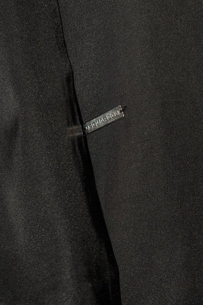 Dsquared2 Shirt with decorative tie at the neckline
