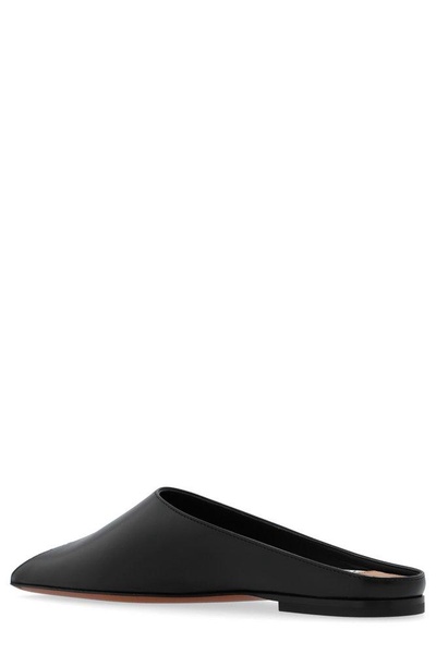 Leather Spike Mules