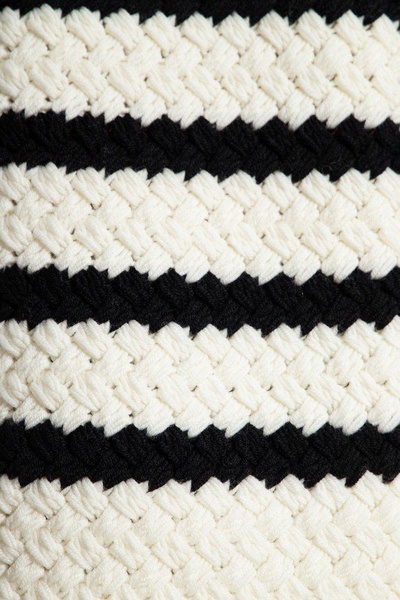 Stripe Detailed Knit Sweater