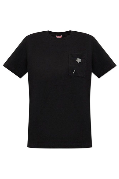 Logo Embroidered T-shirt Kenzo