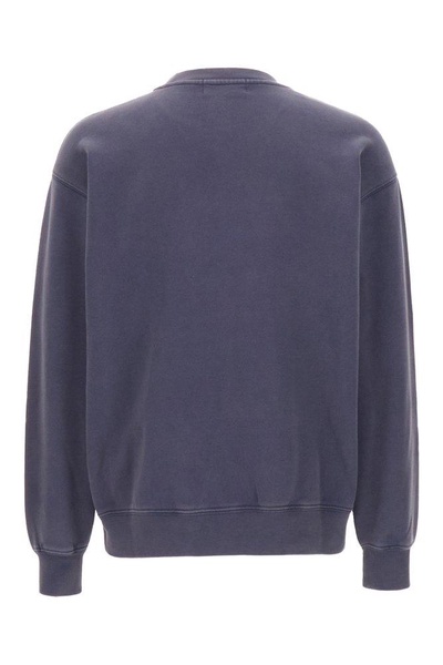 Logo Embroidered Crewneck Sweatshirt