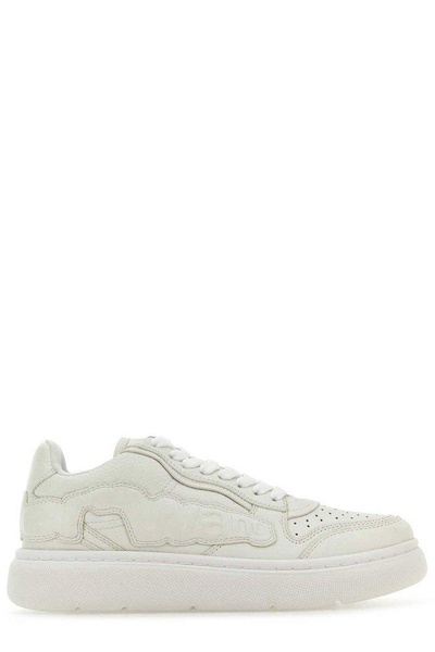 Puff Logo Lace-up Sneakers
