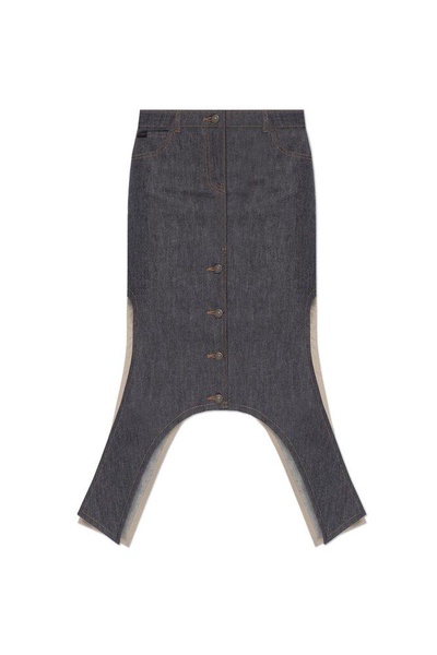 Courreges Denim skirt