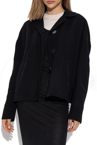 Marni Wool jacket with decorative stitching