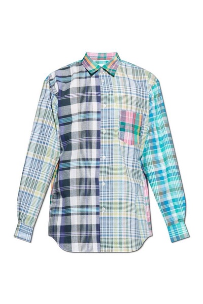 Comme des Garcons Shirt Plaid pattern shirt