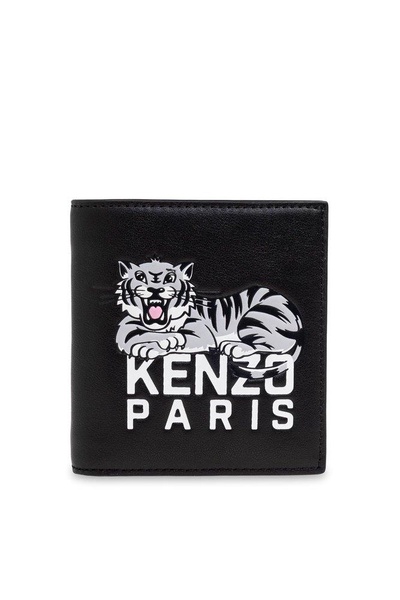 Varsity Logo Detailed Mini Wallet
