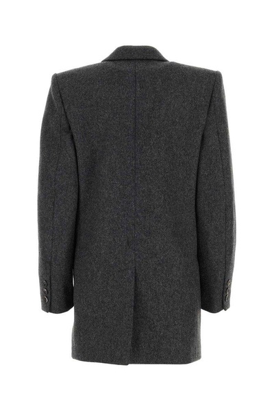 Double Breasted Mid-length Blazer