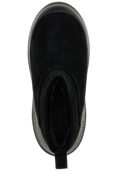 Luna Logo Debossed Slip-on Boots