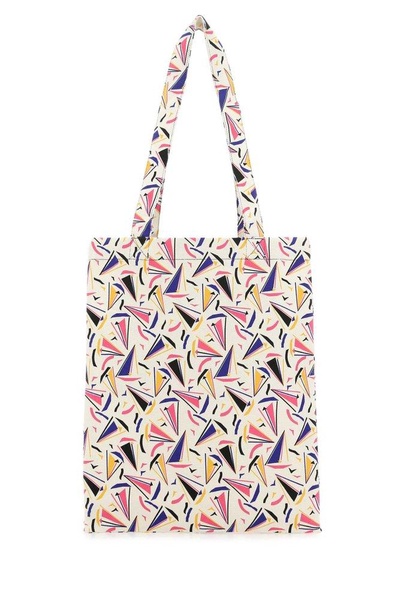 Printed cotton shopping bag