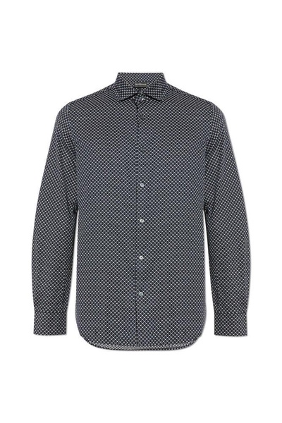 Cotton Shirt With Monogram