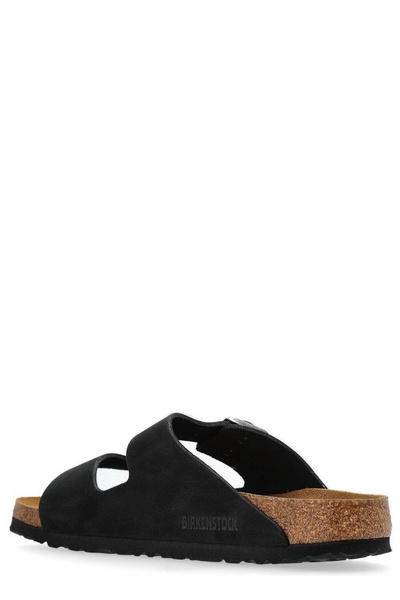Arizona Double-Strap Leather Slides